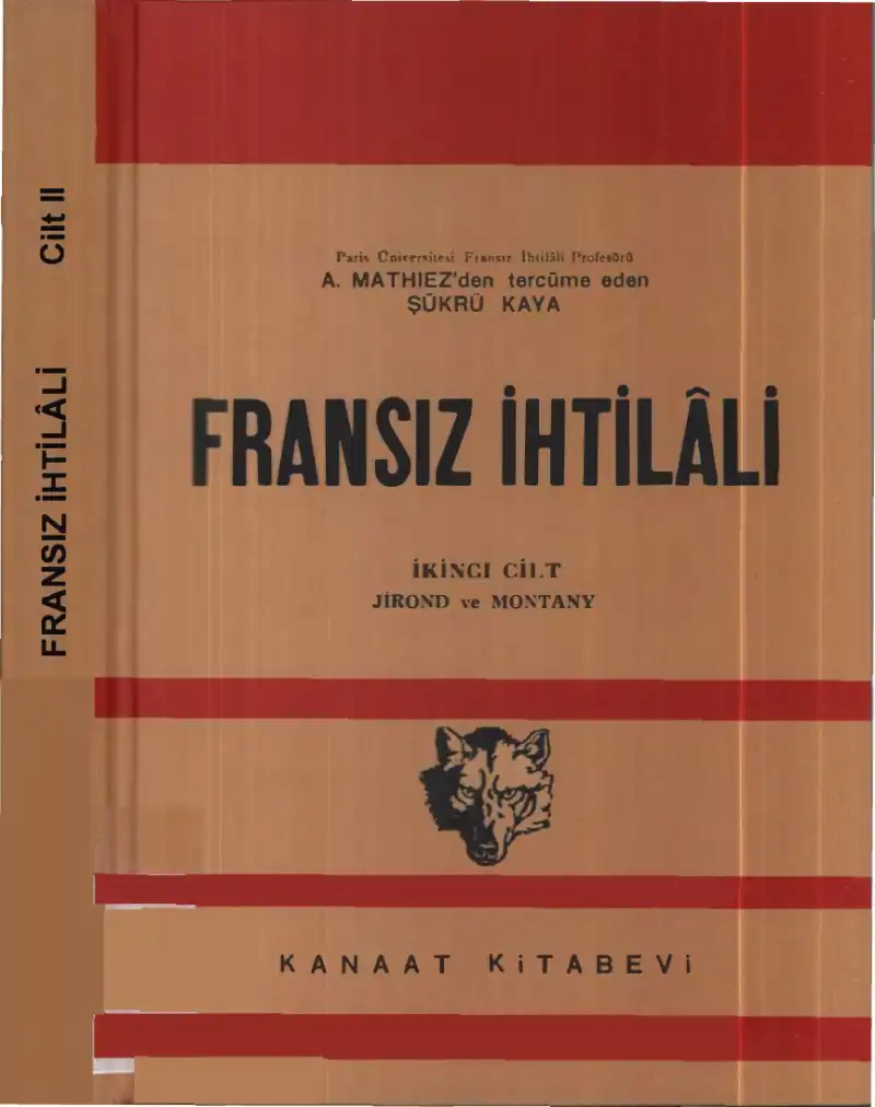 Fransız İhtilali Cilt II: Jirond ve Montany — Albert Mathiez