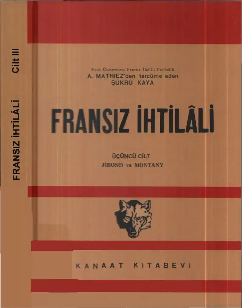 Fransız İhtilali Cilt III: Dehşet (Terreur) — Albert Mathiez