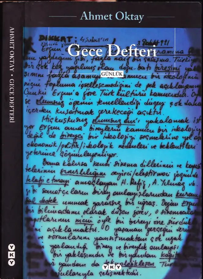 Gece Defteri Günlükler — Ahmet Oktay