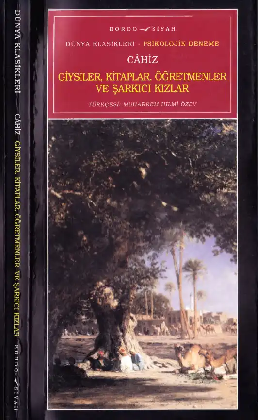 Giysiler, Kitaplar, Öğretmenler ve Şarkıcı Kızlar — Cahiz