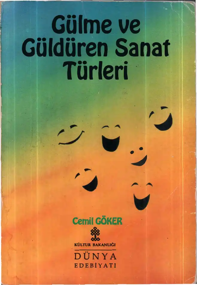 Gülme ve Güldüren Sanat Türleri — Cemil Göker