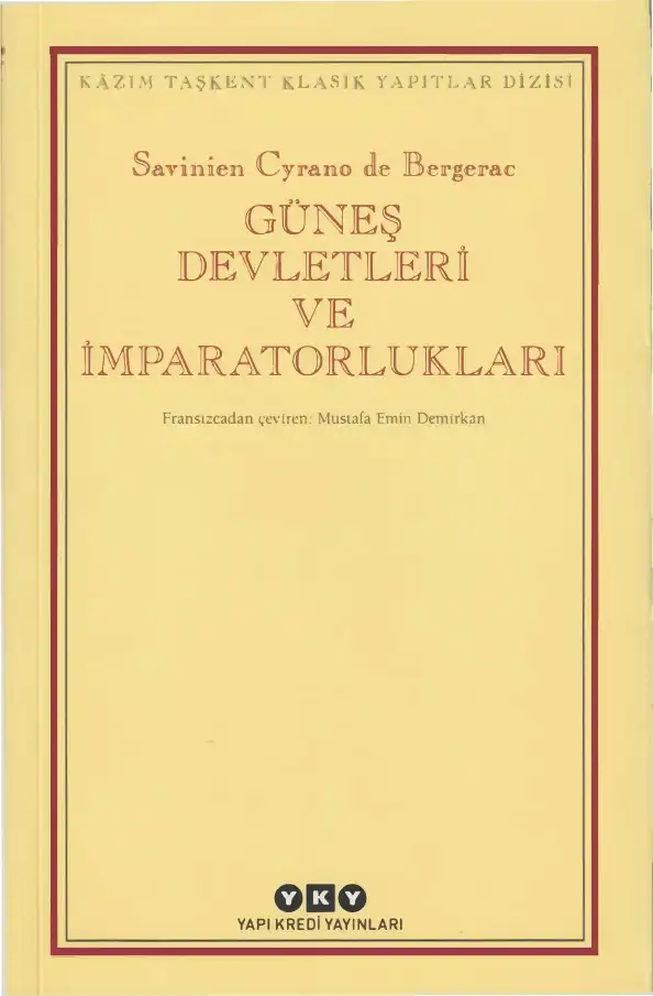 Güneş Devletleri ve İmparatorlukları — Savinien Cyrano de Bergerac