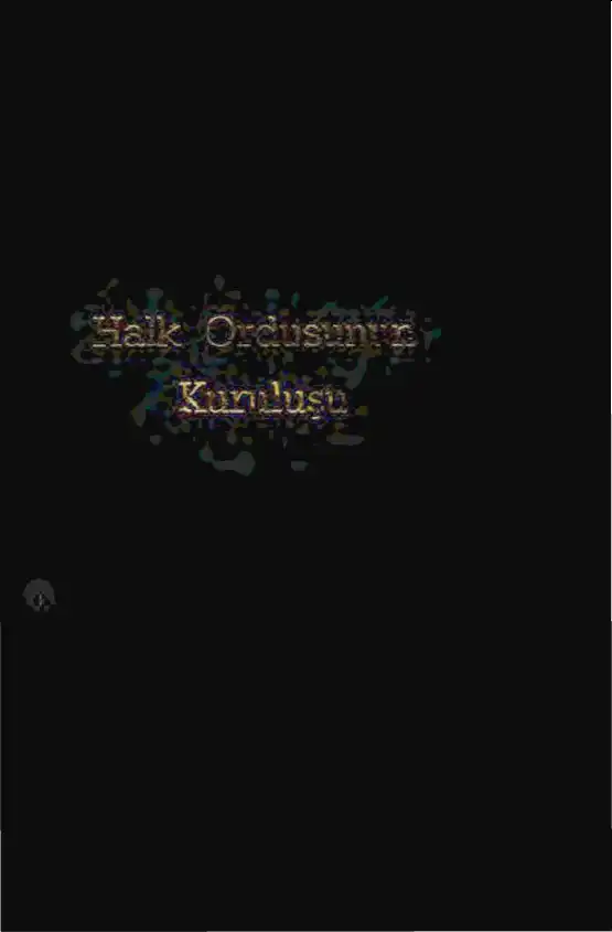 Halk Ordusunun Kuruluşu — Vo Nguyen Giap