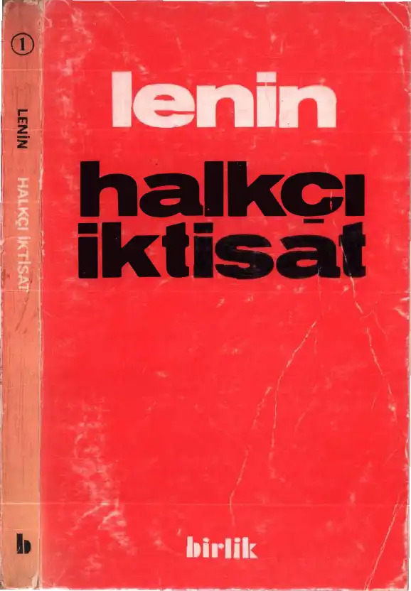 Halkçı İktisat — V. İ. Lenin