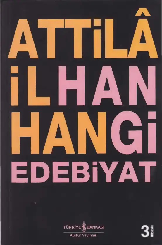 Hangi Edebiyat? — Attila İlhan