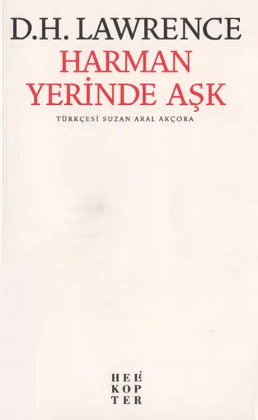Harman Yerinde Aşk — D. H. Lawrence