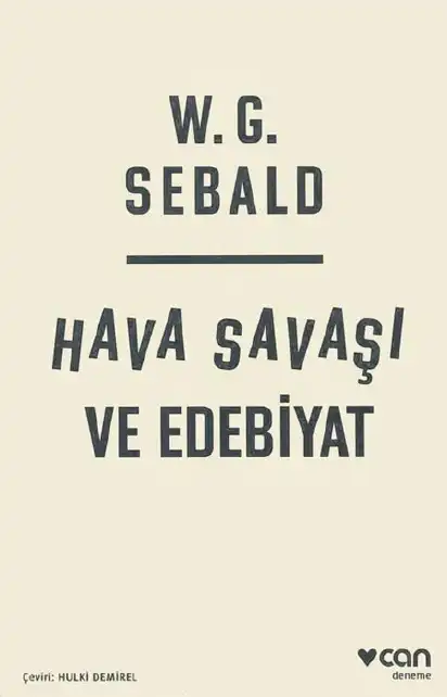 Hava Savaşı ve Edebiyat — W. G. Sebald