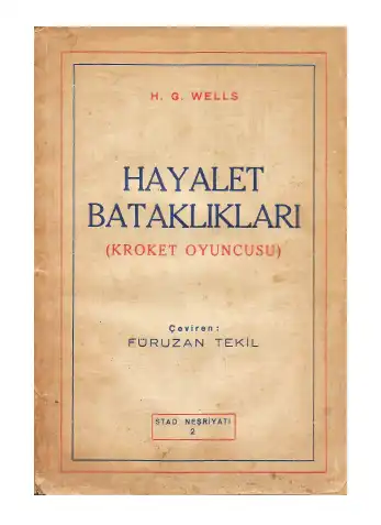 Hayalet Bataklıkları — H. G. Wells