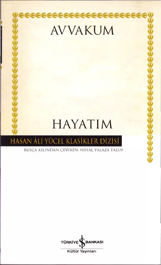 Hayatım — Avvakum Petroviç Petrov