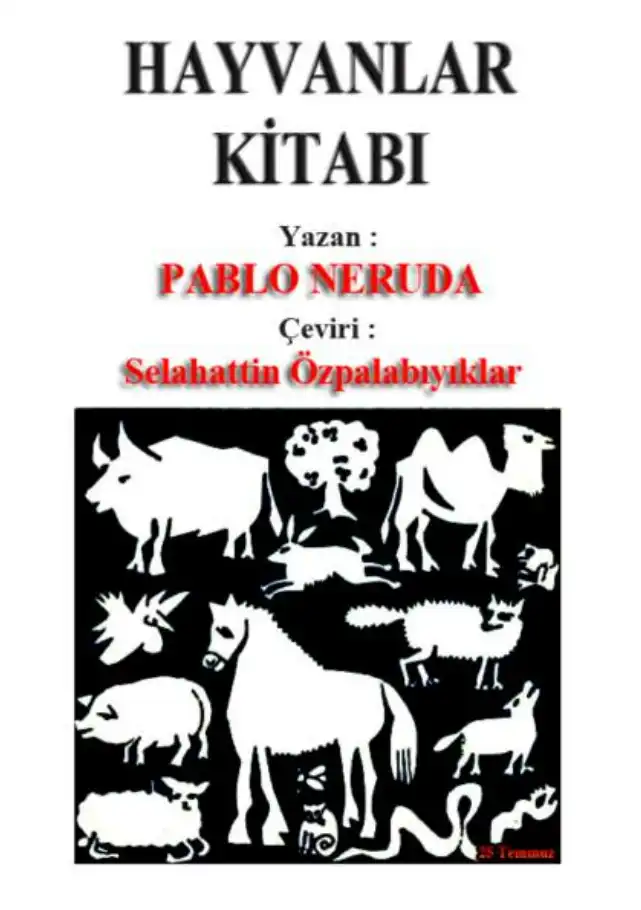 Hayvanlar Kitabı — Pablo Neruda