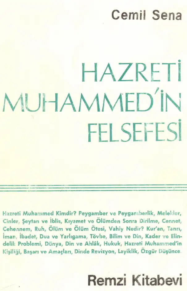 Hazreti Muhammedin Felsefesi — Cemil Sena