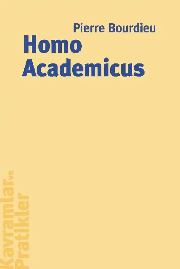 Homo Academicus — Pierre Bourdieu