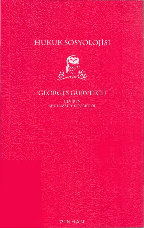 Hukuk Sosyolojisi — Georges Gurvitch