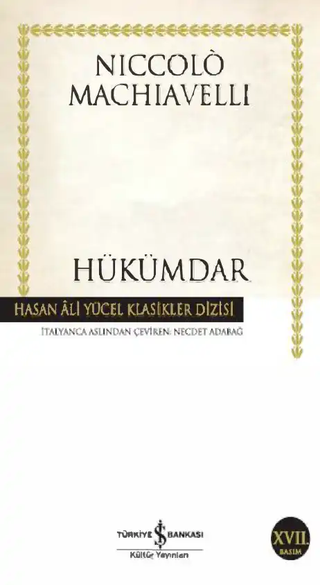 Hükümdar — Niccolò Machiavelli