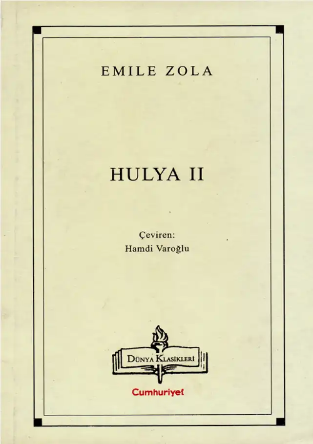 Hülya — Emile Zola