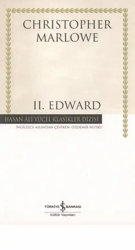 II. Edward — Christopher Marlowe