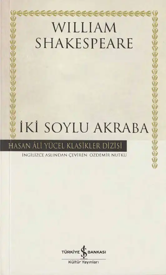 İki Soylu Akraba — William Shakespeare