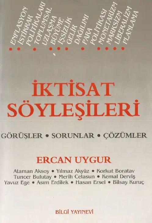 İktisat Söyleşileri — Ercan Uygur