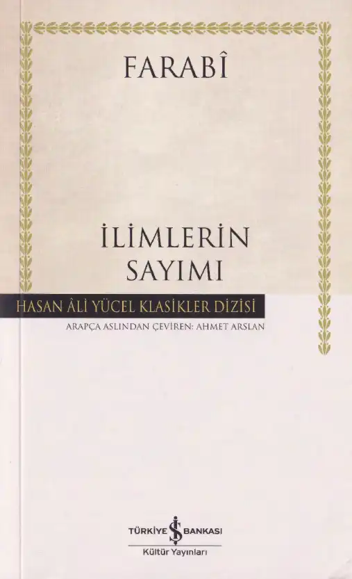 İlimlerin Sayımı — Farabi