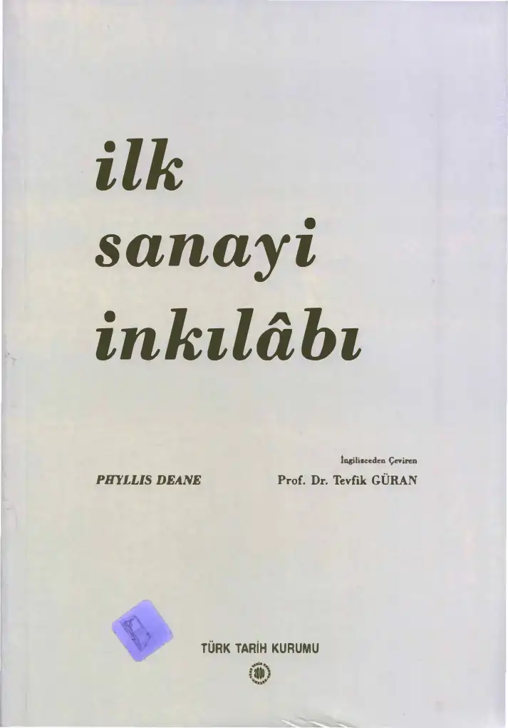 İlk Sanayi İnkılabı — Phyllis Deane