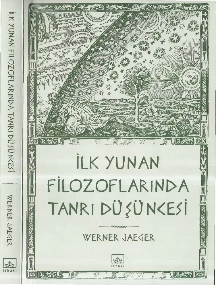 İlk Yunan Filozoflarında Tarih Düşüncesi — Werner Jaeger