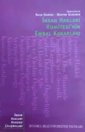 İnsan Hakları Komitesi'nin Emsal Kararları — Raija Hanski, Martin Scheinin
