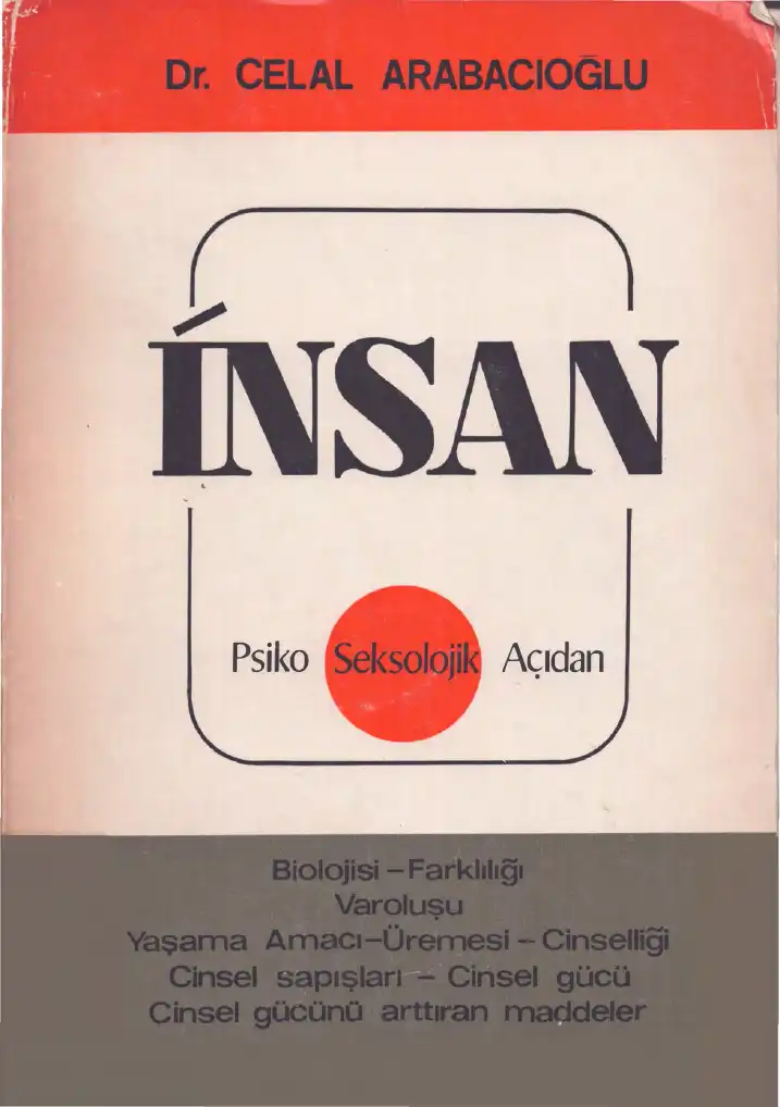 İnsan Psiko Seksolojik Açıdan — Celal Arabacıoğlu
