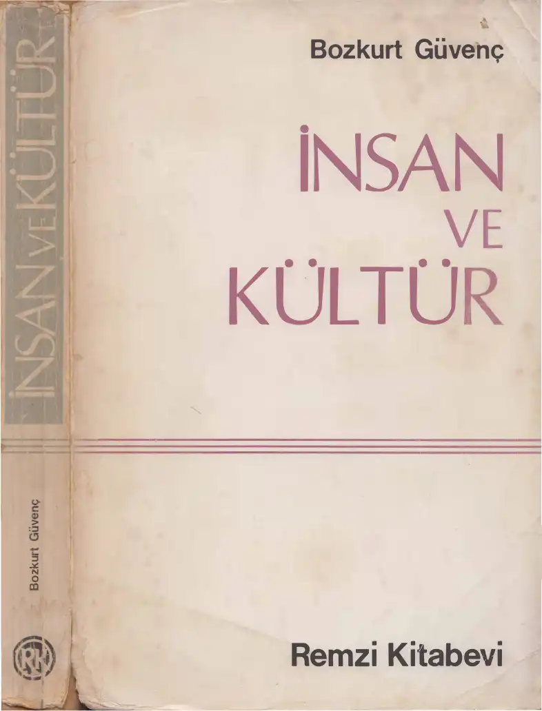 İnsan ve Kültür — Bozkurt Güvenç