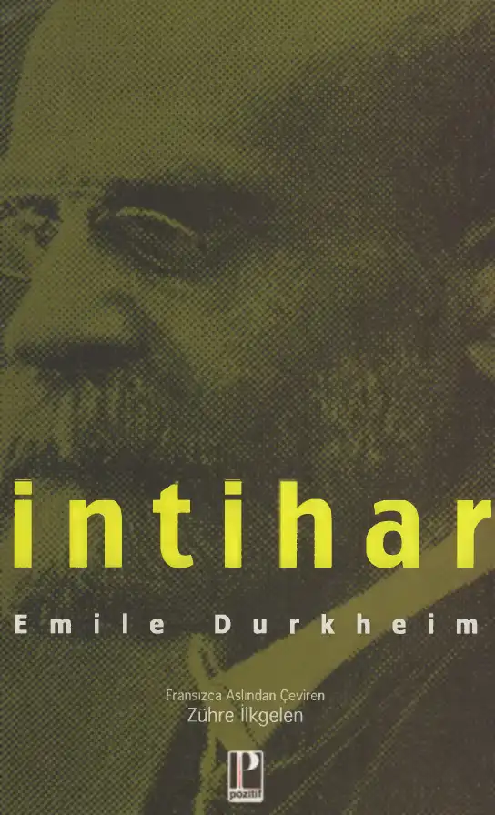 İntihar — Emile Durkheim