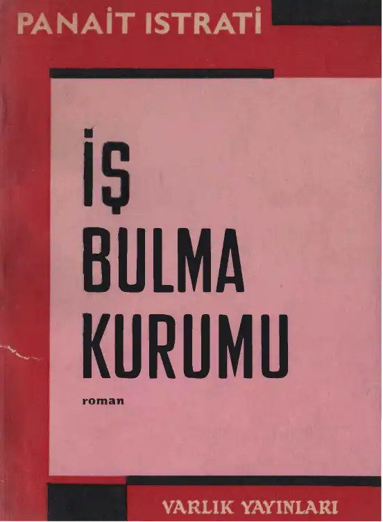 İş Bulma Kurumu — Panait İstrait