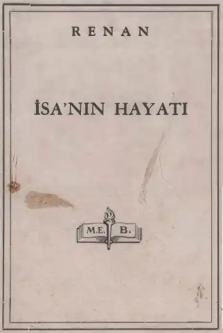 İsa'nın Hayatı — Ernest Renan