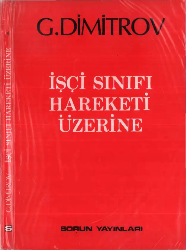 İşçi Sınıfı Hareketi Üzerine — Georgi Dimitrov