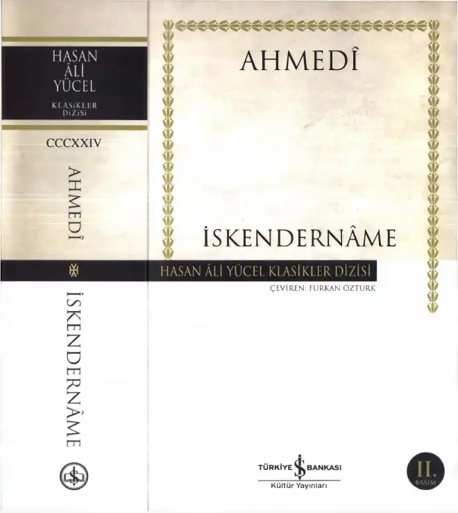 İskendername — Ahmedî