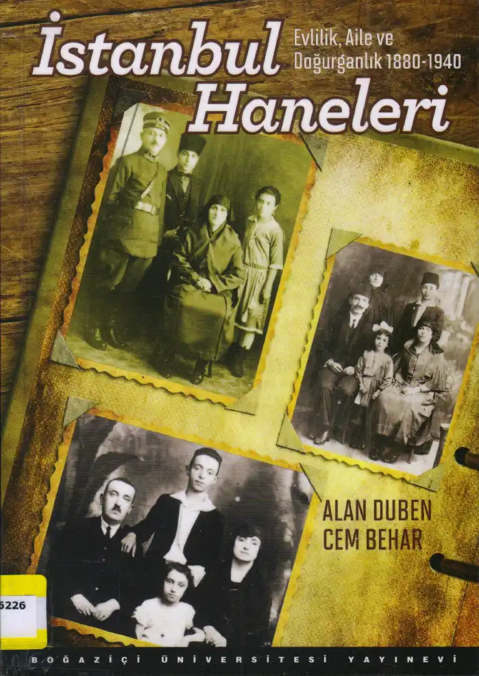 İstanbul Haneleri — Alan Duben Cem Behar