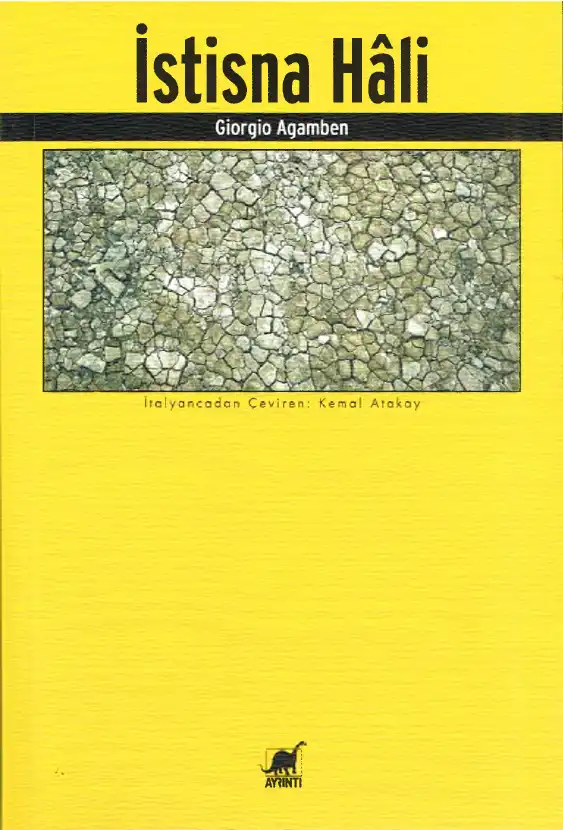 İstisna Hâli — Giorgio Agamben