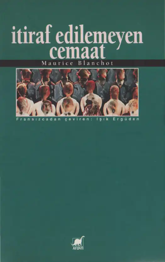 İtiraf Edilemeyen Cemaat — Maurice Blanchot