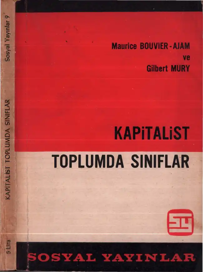 Kapitalist Toplumda Sınıflar — Maurice Bouvier-Ajam, Jean İbarrola, Nicola Pasquarelli