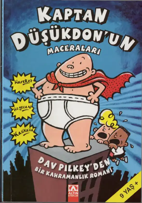 Kaptan Düşükdon İ Bir Kahramanlık Romanı Altın — Dav Pilkey