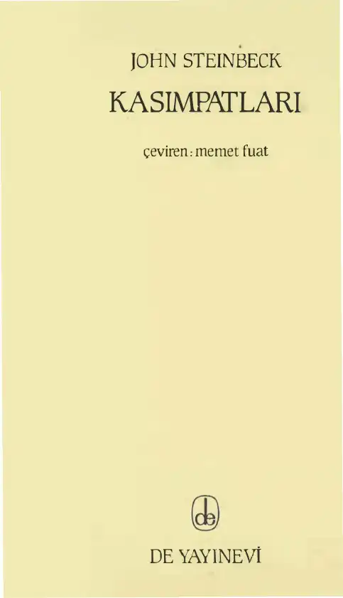 Kasımpatları — John Steinbeck