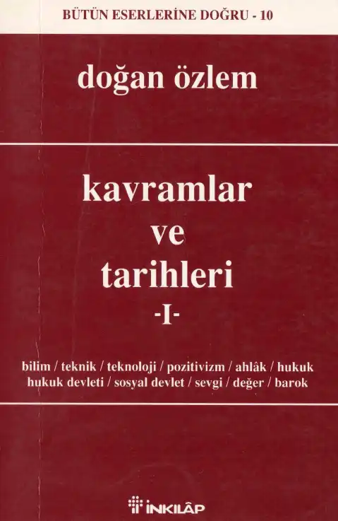 Kavramlar ve Tarihleri 1 — Doğan Özlem