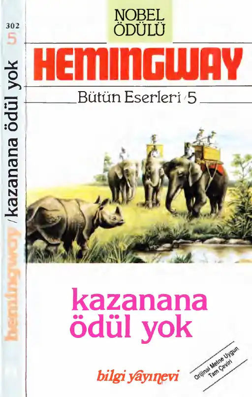 Kazanana Ödül Yok — Ernest Hemingway
