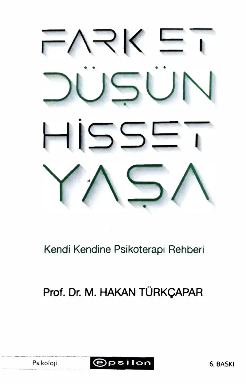 Kendi Kendine Psikoterapi Rehberi — M. Hakan Türkçapar
