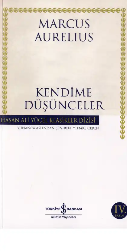 Kendime Düşünceler — Marcus Aurelius