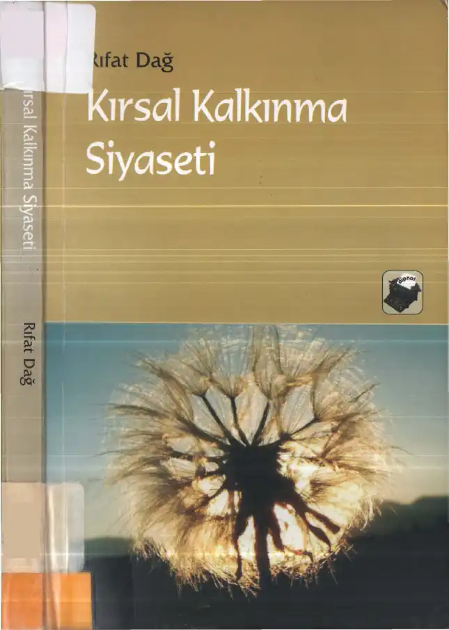 Kırsal Kalkınma Siyaseti — Rıfat Dağ
