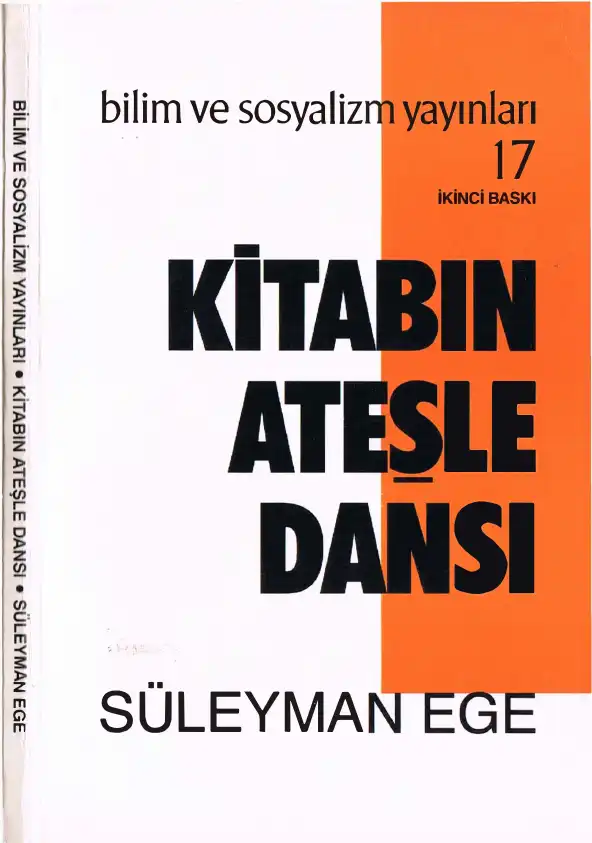 Kitabın Ateşle Dansı — Süleyman Ege