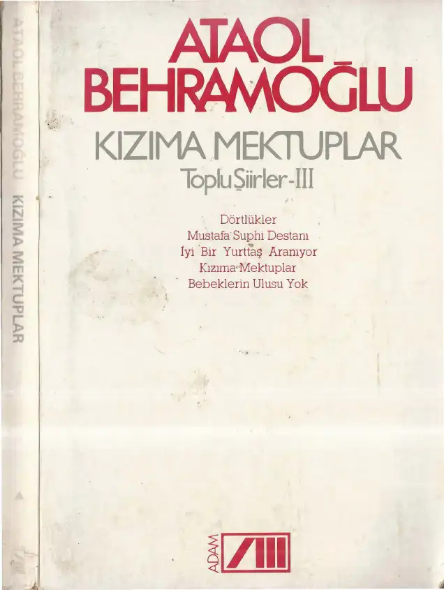 Kızıma Mektuplar — Ataol Behramoğlu