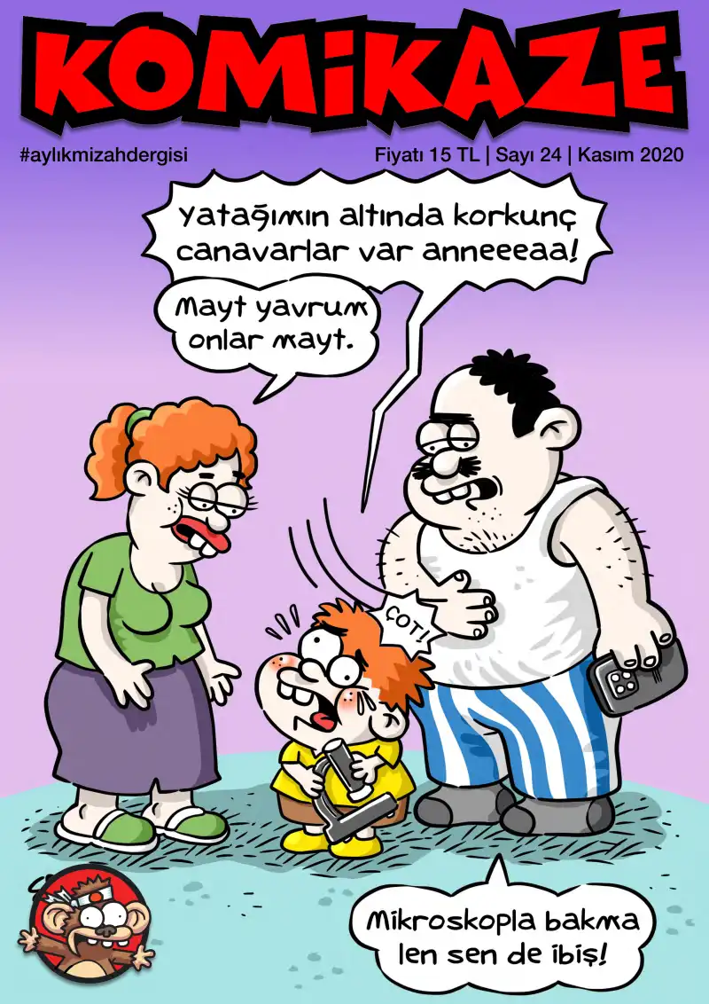 Komikaze Dergisi Sayı 24 Kasım 2020 — Erdil Yaşaroğlu