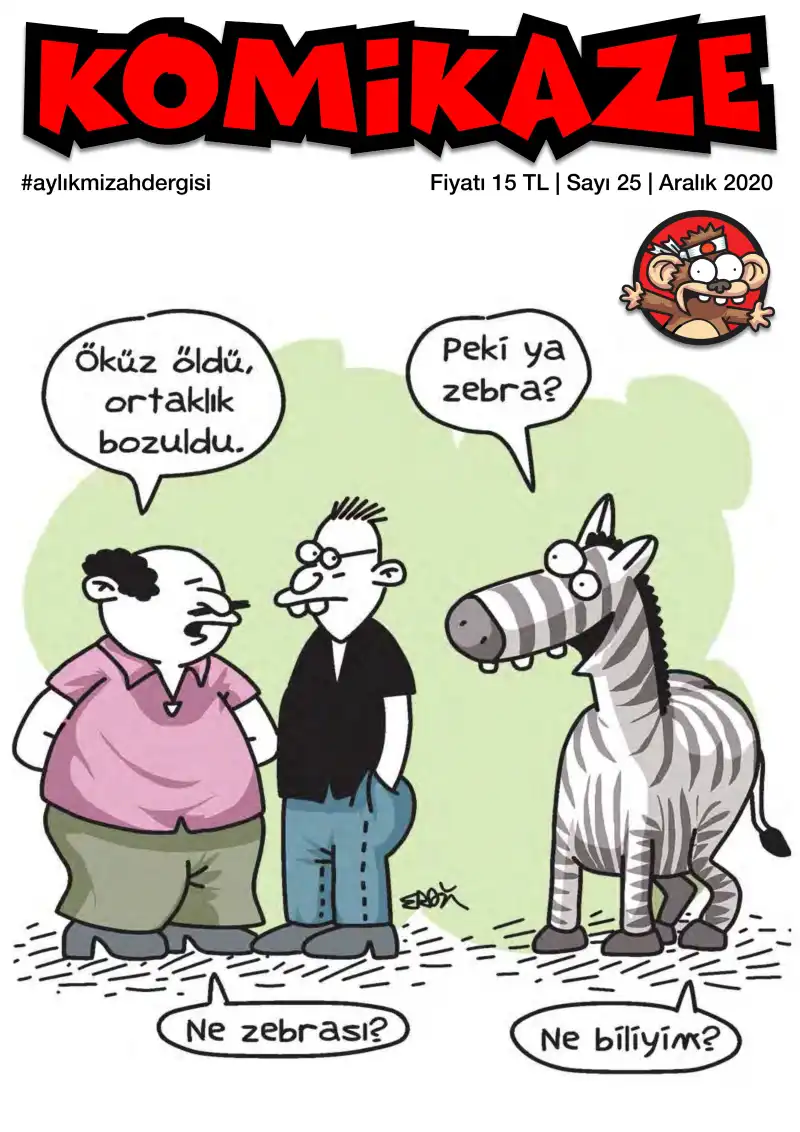 Komikaze Dergisi Sayı 25 Aralık 2020 — Erdil Yaşaroğlu