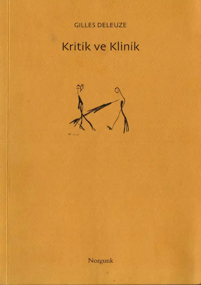 Kritik ve Klinik — Gilles Deleuze