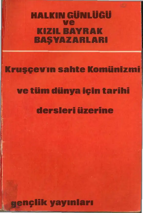 Kruşçev'in Sahte Komünizmi — Bilinmiyor
